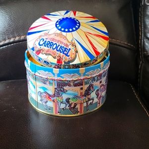 Hershey Carousel circa 1919 Tin Canister